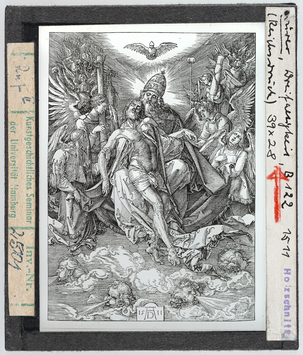 Vorschaubild Albrecht Dürer: Dreifaltigkeit Gnadenstuhl, B. 122 